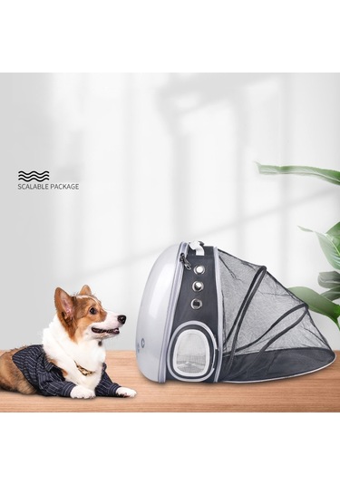 Sones Pet Genişletilebilir Uzay Kapsülü Sırt Çantası Katlanabilir Kedi Çantası