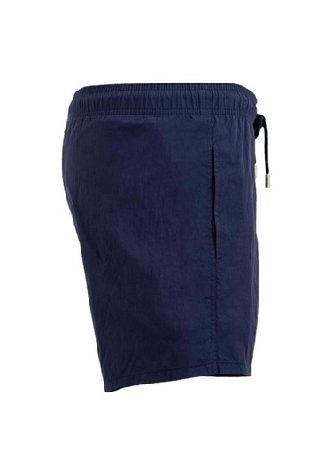 Lacivert Su İtici Özellikli Naylon Kumaş Düz Renk Basic Erkek Plaj Deniz Şort Mayo - 540-lacivert 001