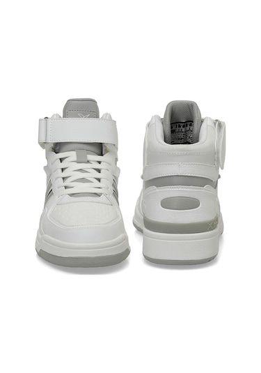 Kinetix Wılmo Pu Hı 5fx Beyaz Unisex High Sneaker Beyaz-a Grı Çok Renkli