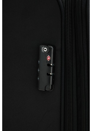 U.s. Polo Assn. Plvlz24020a Kumaş Valiz Büyük Boy Siyah
