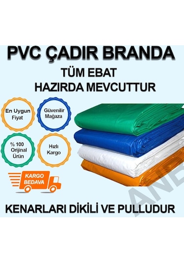 Çadır Su Geçirmez Branda Gölgelik Tente Kamp Çadırı Koruma