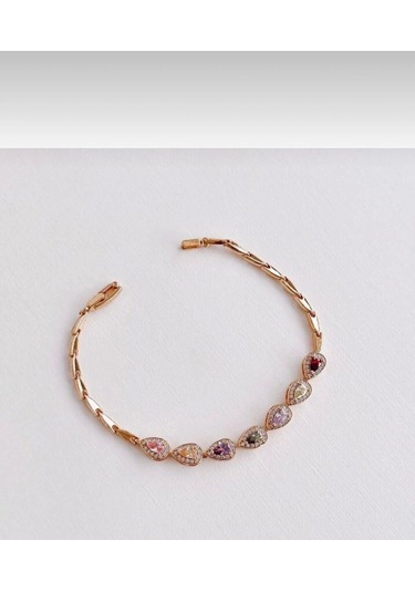 Jade Xuping Steel Bracelet Çok Renkli