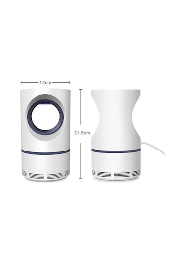 Ulzyvf Uyumlu Usb Sivrisinek Led Killer Işıklı Dc Cihaz 5w 5v 1a 188 Yk