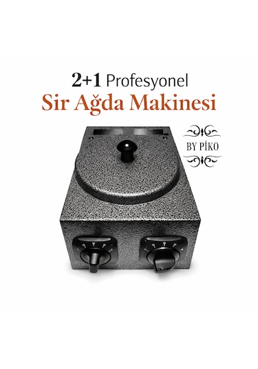 By Piko 2+1 Profesyonel Sir Ağda Makinesi Paslanmaz Çelik