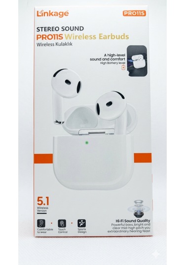 Linkage PRO11S Bluetooth 5.1 Kulak İçi Kulaklık