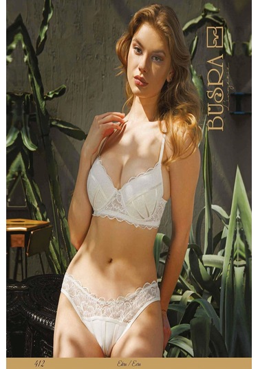 Sütyen Takım Kadın 412 Ekru