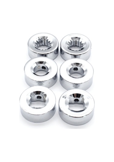 Mufunye İnç Pencere Krank Kolu Takımı Krom Kütük Alüminyum 2 Adet Chevy Ford Chrysler Hot Rod İçin Yedek