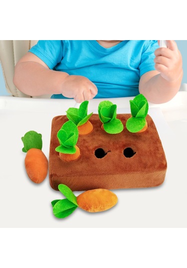 Suntek Oyunu Gelişimsel Eğitsel Çekme Motor 6-adet-havuç