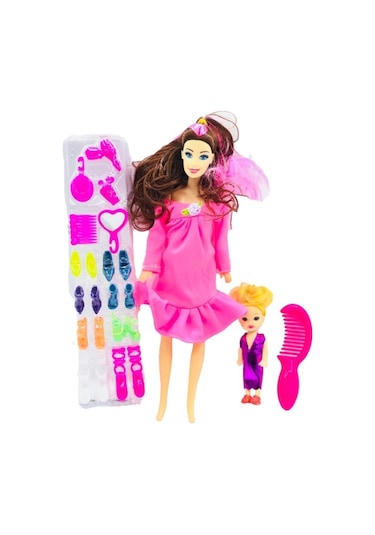 Oyuncakdiyarı Benim Annem Hamile Bebek Seti (Ayakkabı Setli)