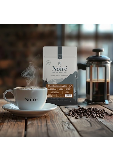 Noire Colombia Supremo Huila 250g %100 Arabica Single Origin Çekirdek