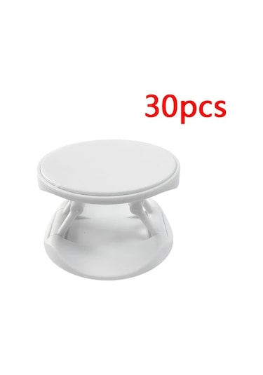 Willowhaven 30lu Dıy Özelleştirilebilir Sublimasyon Telefon Tutucu - Beyaz, 1.6" Alüminyum, Yapışkanlı