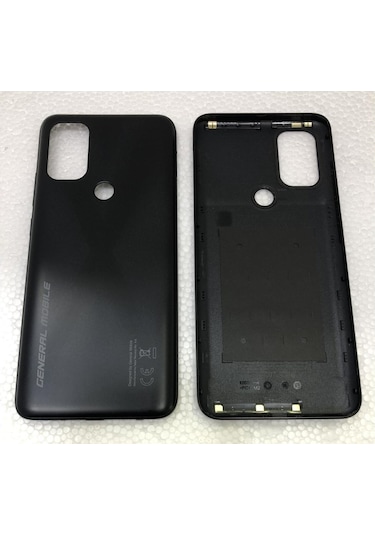 Gmr General Mobile Gm 21 Plus Kasa Arka Kapak Pil Kapağı Siyah