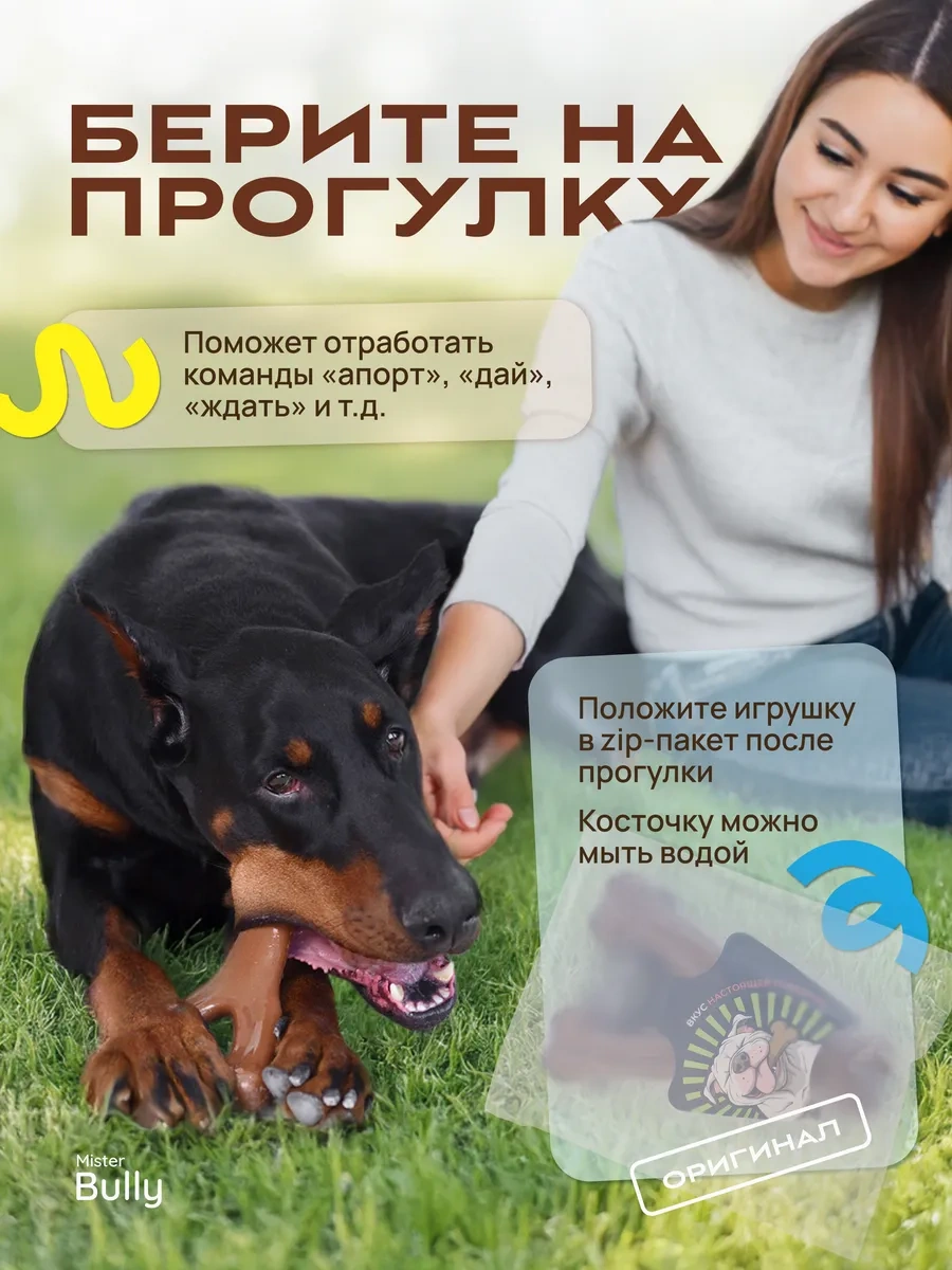 Misterbully Büyük Cins Köpekler İçin Dayanıklı Diş Oyuncakları 235357006