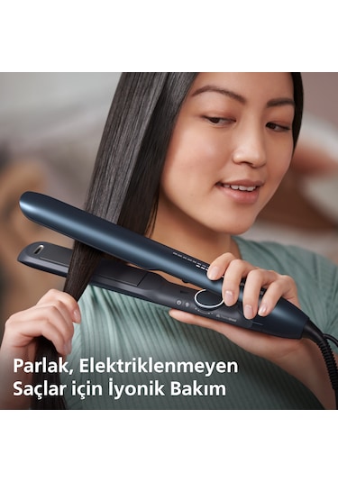 Philips Saç Düzleştirici BHS732/00, Bukle Özelliği, Argan Yağı Katkılı, UV Koruması