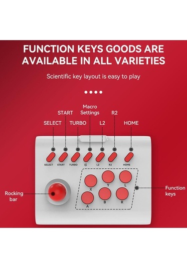 Taşınabilir Wireless Kablosuz Ps4 Ps3 Android Pc Uyumlu Turbo Retro Nostaljik Gamepad