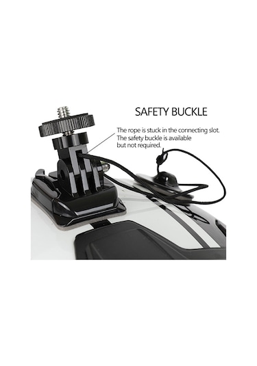 Insta360 İçin Kask Braket Montaj Seti, Eylem Kamera Alüminyum Alaşım Motosiklet Montaj Kiti