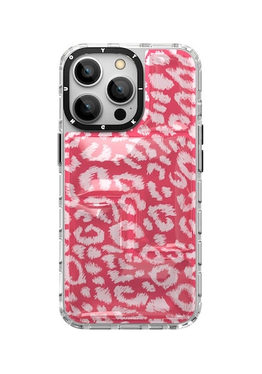 Youngkit iPhone Uyumlu 13 Pro Kılıf YoungKit Leopard Article Serisi Kapak ZORE-267396