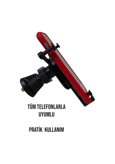 Auris H9 Havalandırma Peteğine Giren Araç İçi Telefon Tutucu Izgaraya Akrobatik Oto Tutucu Akrobat S