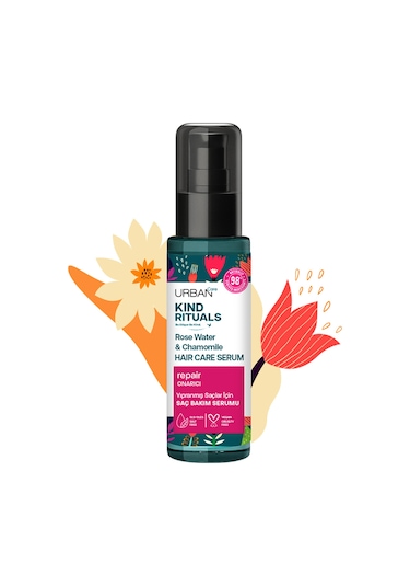 Kind Rituals Rose Water Chamomile Saç Bakım Serumu 100 Ml