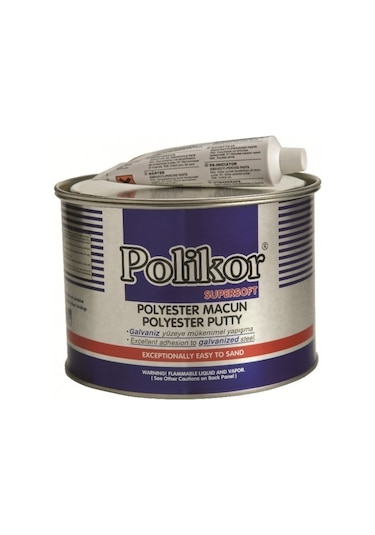 Polikor Polyester Çelik Macun 3/1 2700 Gr