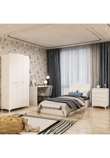 Garaj Home Yıldız 3 Kapaklı Genç Odası Takımı Diğer