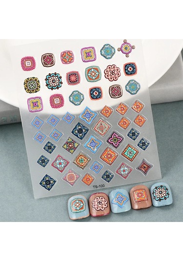 1 Adet Siyah Beyaz Yay Kelebek 5d Tırnak Çıkartmalar Nail Art Dekorasyon Kabartma Disney Karikatür Çiçek Nail Art Çıkartmalar Tırnak Malzemeleri Çikolata