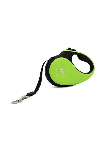Doggie Otomatik Uzatma Tasması Soft Seri 12kg/3mt Gri
