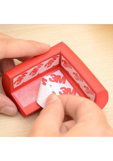 Sones 8 Adet 55 X 55mm Çocuk Koruma Köşesi Yumuşak Masa Masası Çocuk Güvenlik Köşesi Bebek Güvenlik Kenar Koruyucuları Ahşap Çok Renkli