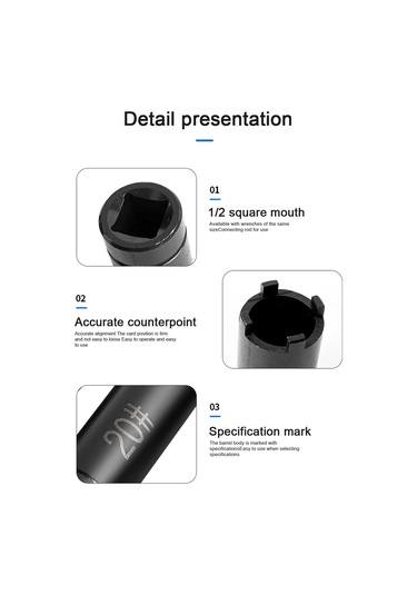 Motosiklet Debriyaj Somunu Sökün 4-pençeli Soket Başlangıç K22681