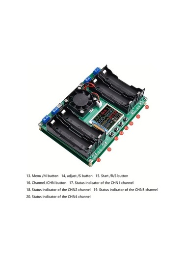 Besthome1 Dream011 4 Kanallı Pil Test Ve Şarj Cihazı 18650 İçin