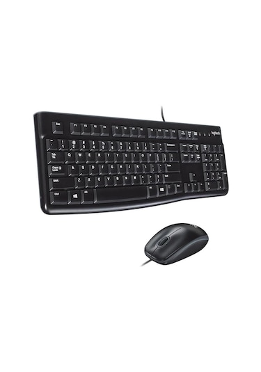 Logitech Klavye & Mouse Mk120 Kablolu Usb