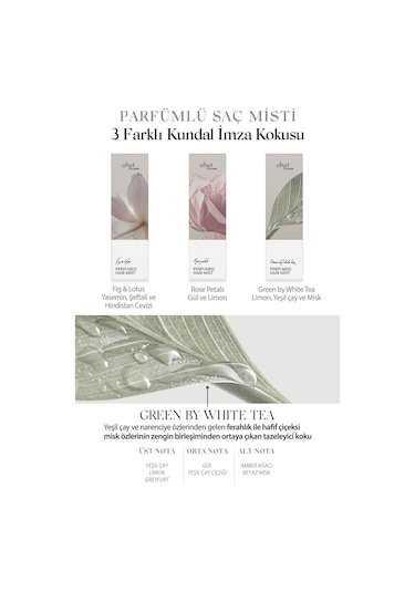 Kundal Green By White Tea Perfumed Hair Mist 40 ML