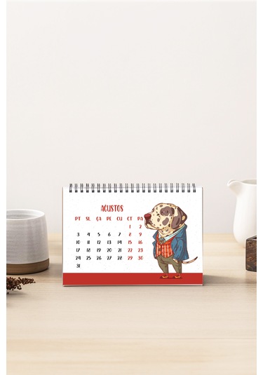 Hayvan Tasarım 2026 Masa Takvimi Pytktkv025