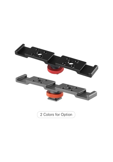 Maiyame 3'lu Soğuk Ayakkabı Bağlantısı - Mikrofon Ve Işık İçin Hafif Alüminyum Tripod Aksesuarı