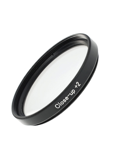 Ayex Close-up Filtre Seti 58 Mm +1 +2 +4 +10 Diyopter, Optik Cam, İnce Alüminyum, Çift Vidalı, Kılıflı