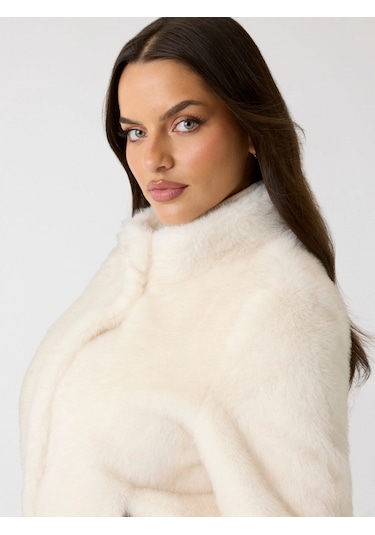 Guess Luna Kadın Beyaz Kürk W5bl64w3920-g012 Beyaz