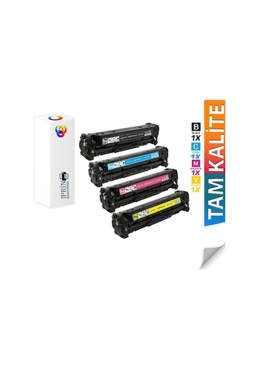 Plusprint Hp 305a - Hp Colorlaserjet Pro 400 M451nw 1 Set Uyumlu Toner