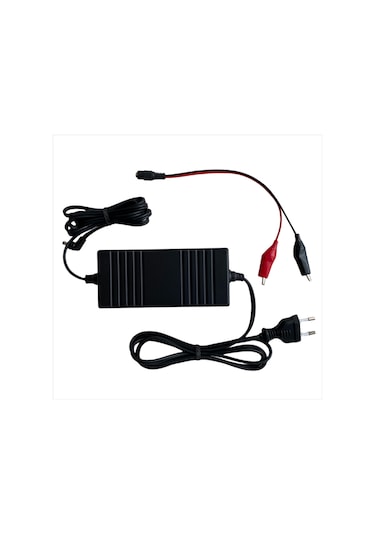 12 Volt 3.5 Amper Akülü Araba Akü Şarj Cihazı Adaptörü Maşalı