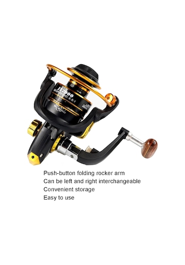 Yumoshı Jx2000 Metal Dönen Balık Tutma Olta Makinesi