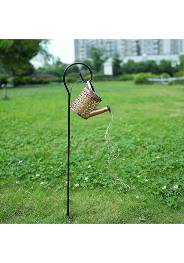 Güneş Açık Hava Dekoratif Işık, Sulama Kutuları Işıklarla 36 Led Işıklı Güneş Şelale Işıkları A