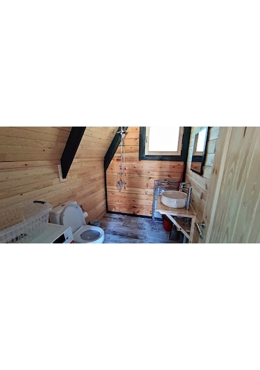 Masifev Stella 70M2 2+1 Dev Üçgen Ahşap Ev
