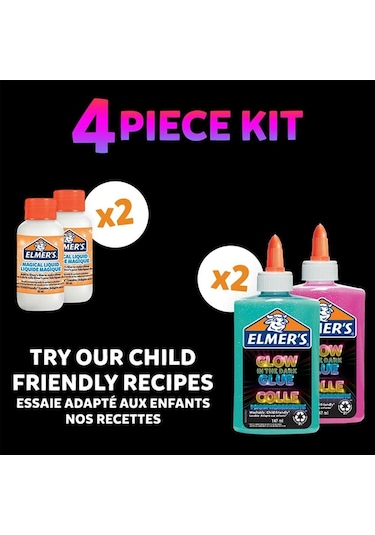 Elmer's Karanlıkta Parlayan Slime Seti 2162080