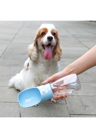 Willowhaven Yellow Renkli Taşınabilir Köpek Su Şişesi Ve Kasesi Sızdırmaz Dayanıklı Seyahat Outdoor