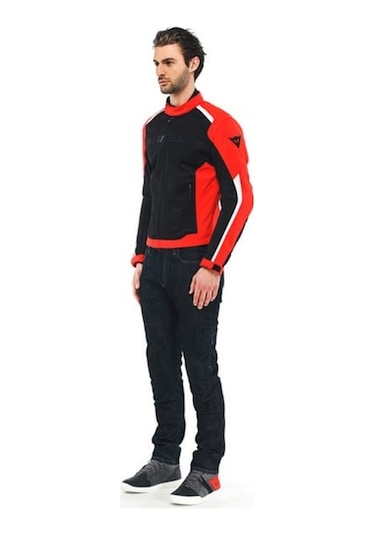 Dainese Hydra Flux 2 Air Black Lava Red D-dry Mont Kırmızı