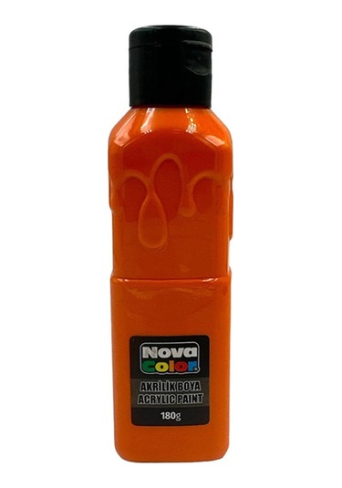 Nova Color Akrilik 180 Gr Turuncu Çok Renkli