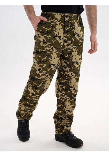 Nairimed İş Pantolonu Kamuflaj 431274618 Gri-kahverengi