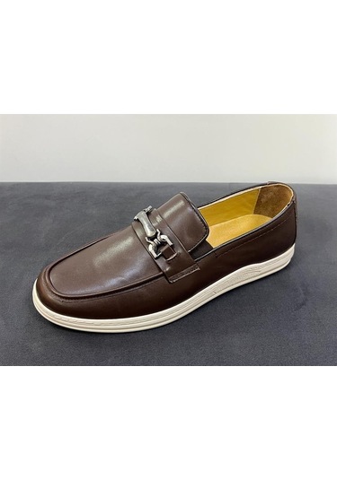 Red Walker 1074 Kahve Deri Günlük Erkek Casual Ayakkabı