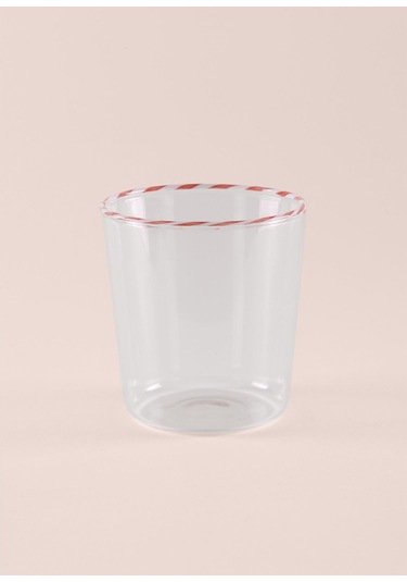 The Mia Simple Su Bardağı Pembe 300 Ml Şeffaf