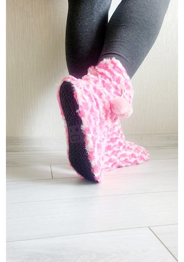 Kadın Kışlık Panduf Fuşya