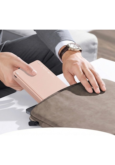 Katlanabilir Mini Bluetooth Klavye - Taşınabilir Pembe Kablosuz Tablet Ve Telefon Klavyesi
